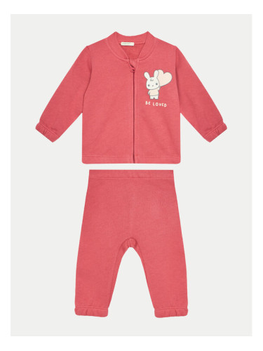 United Colors Of Benetton Анцуг 3J70AK00R Розов Regular Fit