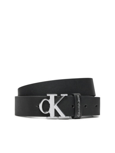 Calvin Klein Jeans Детски колан Buckle Faux IU0IU00637 Черен