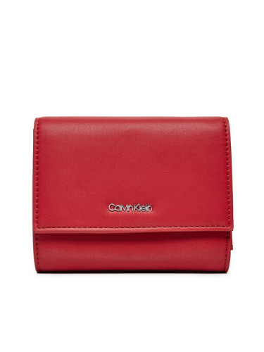 Calvin Klein Голям дамски портфейл K60K612450 Червен