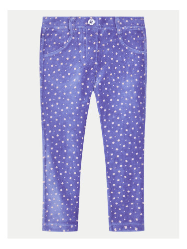 United Colors Of Benetton Текстилни панталони 4T4MGE029 Син Slim Fit