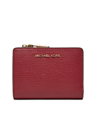 MICHAEL Michael Kors Малък дамски портфейл 32S4G8ED7L Червен