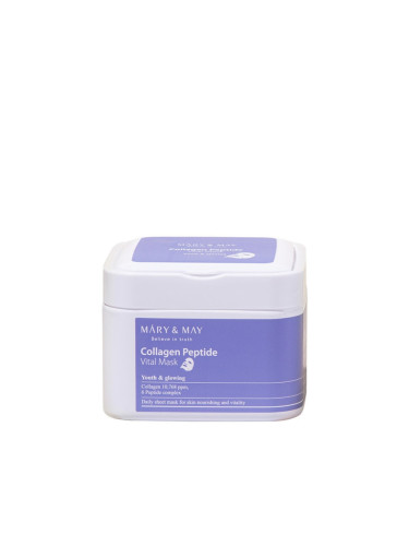 Mary & May - Collagen Vital Peptide Mask (30ea)