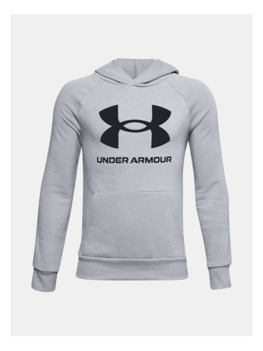 Under Armour Rival Rival Hoodie Суитшърт детски Siv