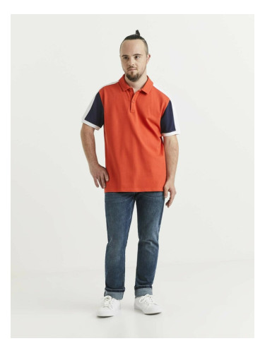 Celio Polo T-shirt Oranzhev