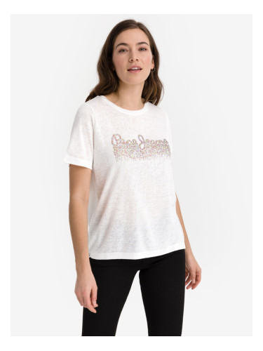 Pepe Jeans Davinia T-shirt Byal