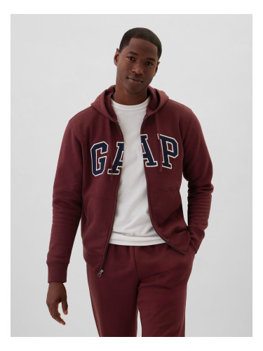 GAP Zip Hoodie Logo - Men's