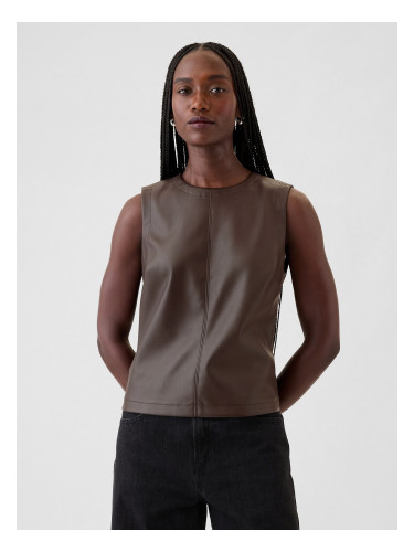 GAP Faux leather top - Women's