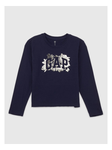 GAP Kids ́s T-shirt with metallic logo - Girls