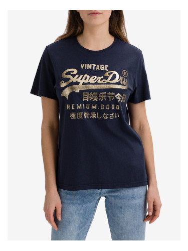 SuperDry Metallic T-shirt Sin