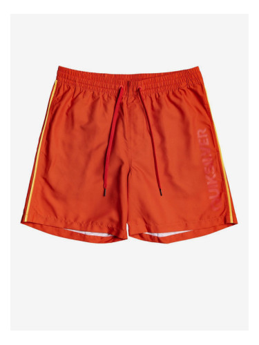 Quiksilver Vert Volley 14 Детски бански Oranzhev