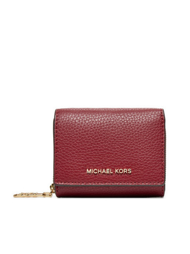 MICHAEL Michael Kors Малък дамски портфейл 32S4G8ED8L Червен