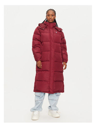 Tommy Jeans Зимно палто Alaska DW0DW18860 Бордо Regular Fit