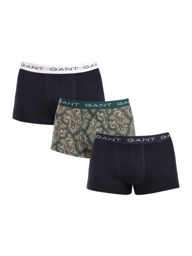 3PACK men's boxers Gant multicolored