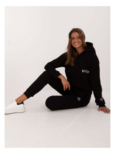 Black insulated tracksuit