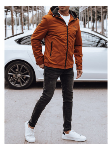 Men's Transitional Jacket with Hood Camel Dstreet