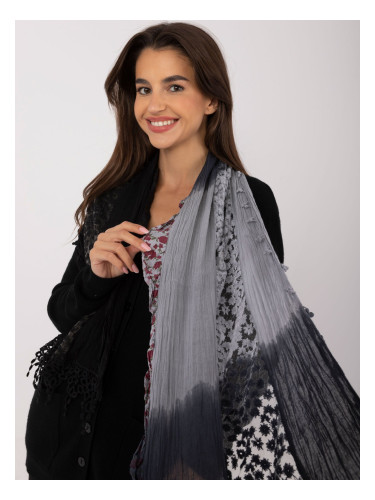 Black women's cotton scarf