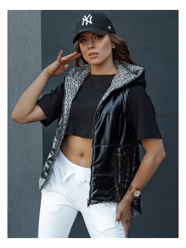 Дамски ватиран елек ICONVEST черен