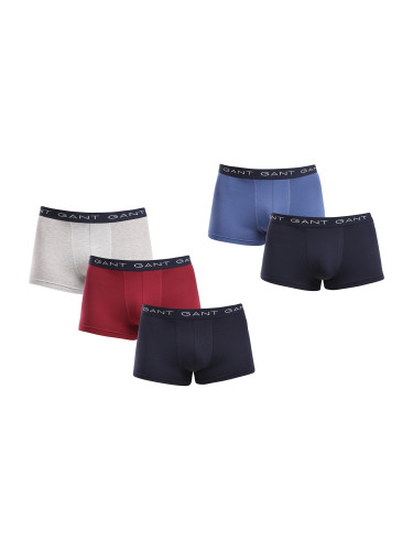 5PACK men's boxers Gant multicolored