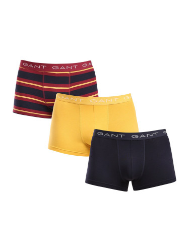 3PACK men's boxers Gant multicolored