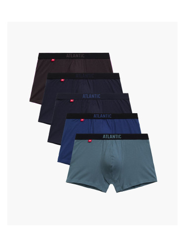 Men's Boxer Shorts ATLANTIC 5Pack - Multicolored