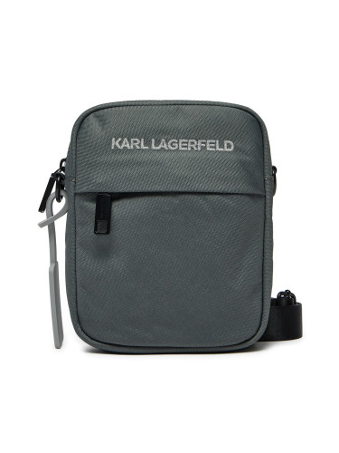 Мъжка чантичка KARL LAGERFELD 246M3062 Сив