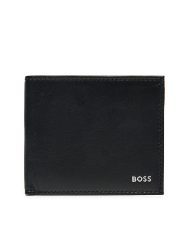 Голям мъжки портфейл Boss 50519259 Черен