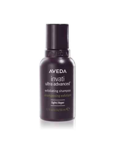 Aveda Invati Ultra Advanced™ Exfoliating Shampoo Light нежен почистващ шампоан с пилинг ефект 50 мл.