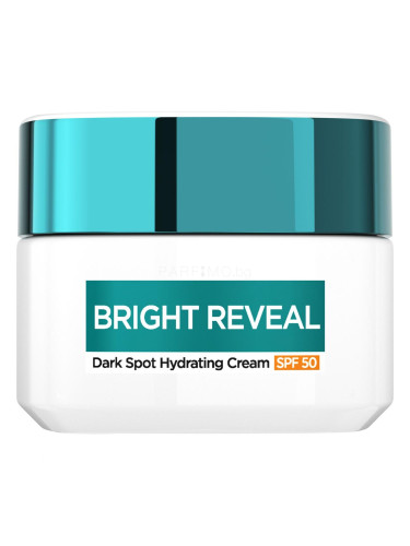 L'Oréal Paris Bright Reveal Dark Spot Hydrating Cream SPF50 Дневен крем за лице 50 ml увредена кутия