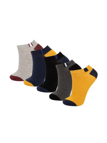 DEFACTO DFC - Boys 5-Pack Cotton Ankle Socks