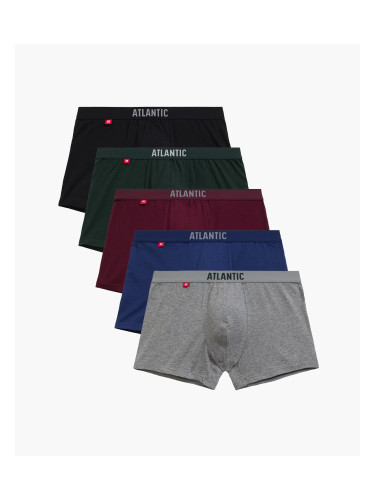 Men's Boxer Shorts ATLANTIC 5Pack - Multicolored