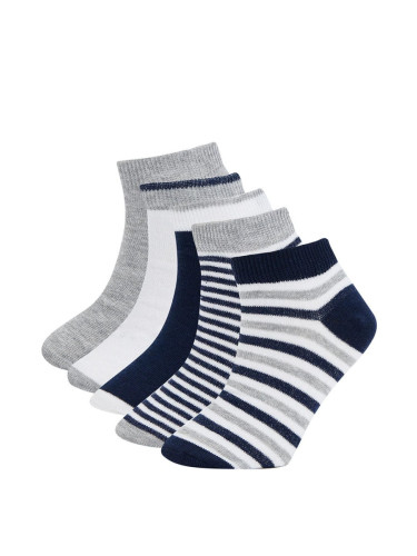 DEFACTO Boy's 5-Piece Cotton Booties Socks