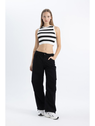 DEFACTO Cool Parachute Gabardine Trousers