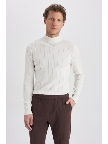 DEFACTO Slim Fit Slim Fit Half Turtleneck Knitwear Sweater