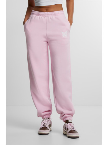 Women's sweatpants Karma Butterfly light pink