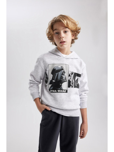 DEFACTO Boys' Star Wars Hooded Sweatshirt