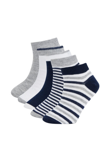 DEFACTO Boys' Cotton 5-pack Short Socks