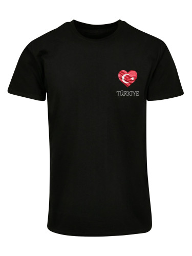 Men's T-shirt Merchcode Football - Turkey black