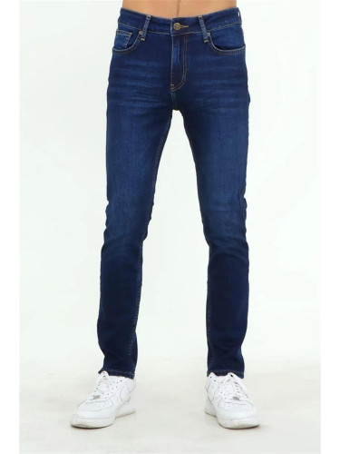 49153 Dewberry Expl Skinny Fit Mens Jeans-NAVY