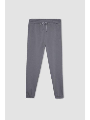 DEFACTO Standard Fit Stretchy Leg Thick Sweatpants