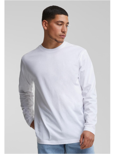 Men's long-sleeved T-shirt Basic white