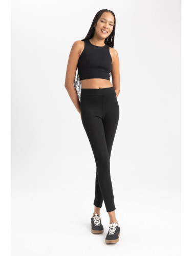 DEFACTO High Waist Long Basic Leggings