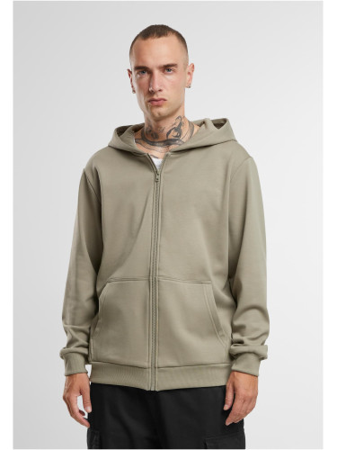 Men's zip-up hoodie Cozy light green