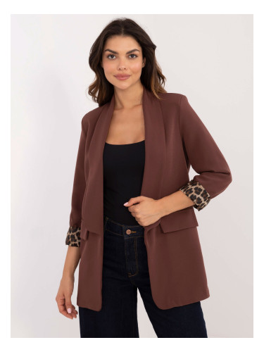 Brown women's blazer