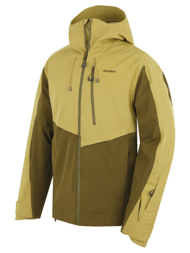 Men's ski jacket HUSKY Mistral M khaki/dk. khaki