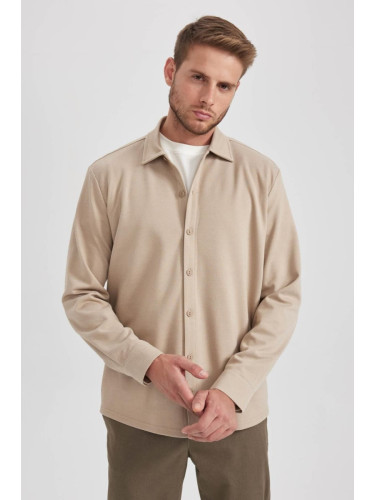 DEFACTO Regular Fit Long Sleeve Shirt