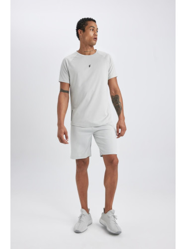 DEFACTO Fit Slim Fit Slim Cut Sportsman Standard Leg Shorts