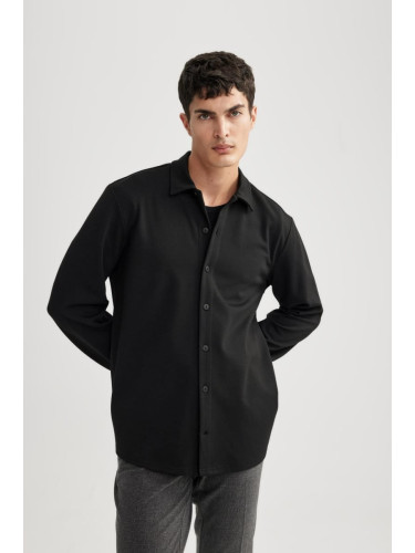 DEFACTO Regular Fit Long Sleeve Shirt