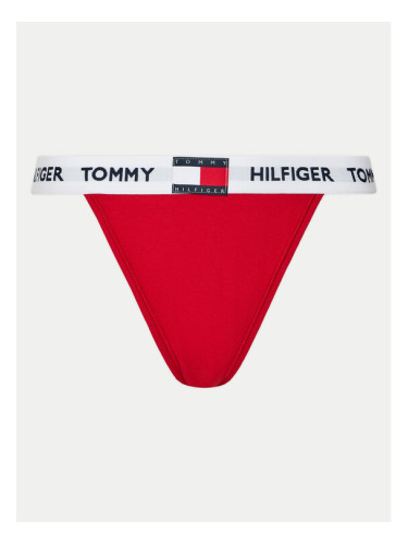 Tommy Hilfiger Класически дамски бикини UW0UW05622 Червен