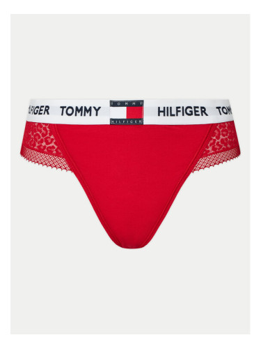 Tommy Hilfiger Бикини тип прашка UW0UW05619 Червен