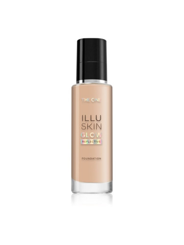 Oriflame The One IlluSkin озаряващ фон дьо тен цвят Beige Natural 30 мл.